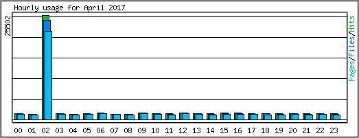 Hourly usage